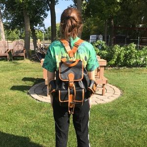 valentina backpack (H 16in W 5in x L 14in)